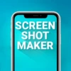 screenshot maker & editor app android application logo